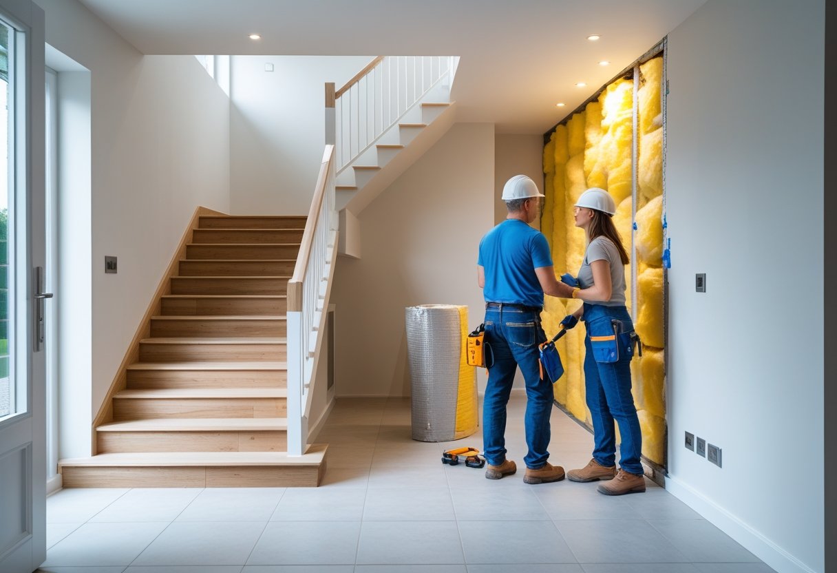 Saadan forbedrer du dit hjem med hulmursisolering og renovering af trapper